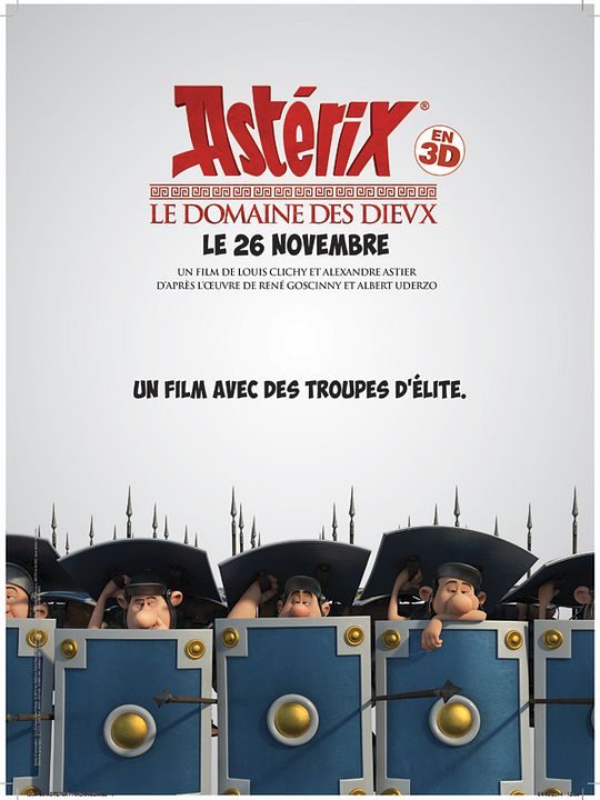 Astérix - Le Domaine des Dieux : Affiche