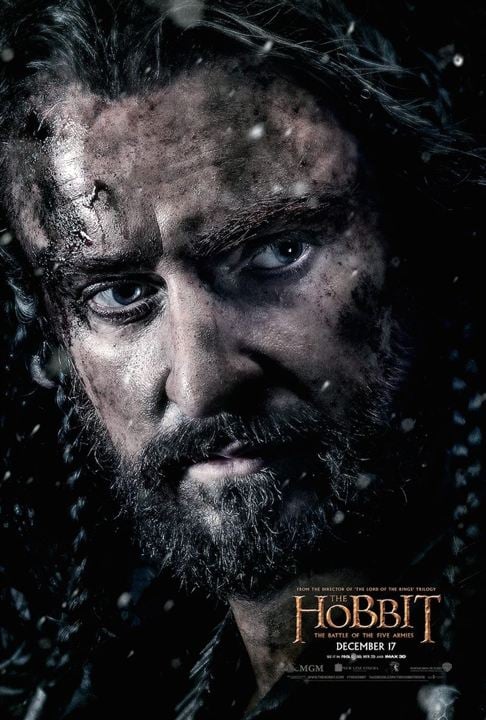 Le Hobbit : la Bataille des Cinq Armées : Affiche