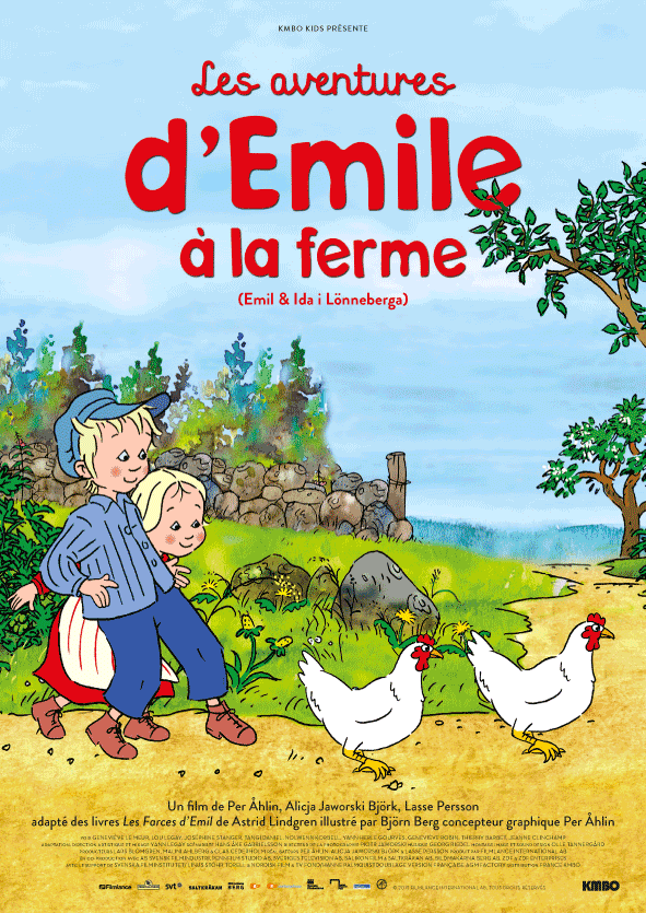 Les aventures d'Emile à la ferme : Affiche