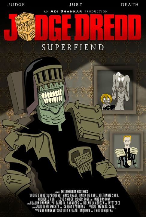 Judge Dredd: Superfiend : Affiche