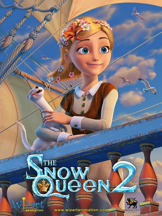 The Snow Queen, La Reine des neiges : Le Miroir sacré : Affiche