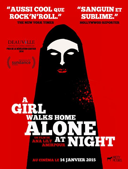 A Girl Walks Home Alone At Night : Affiche