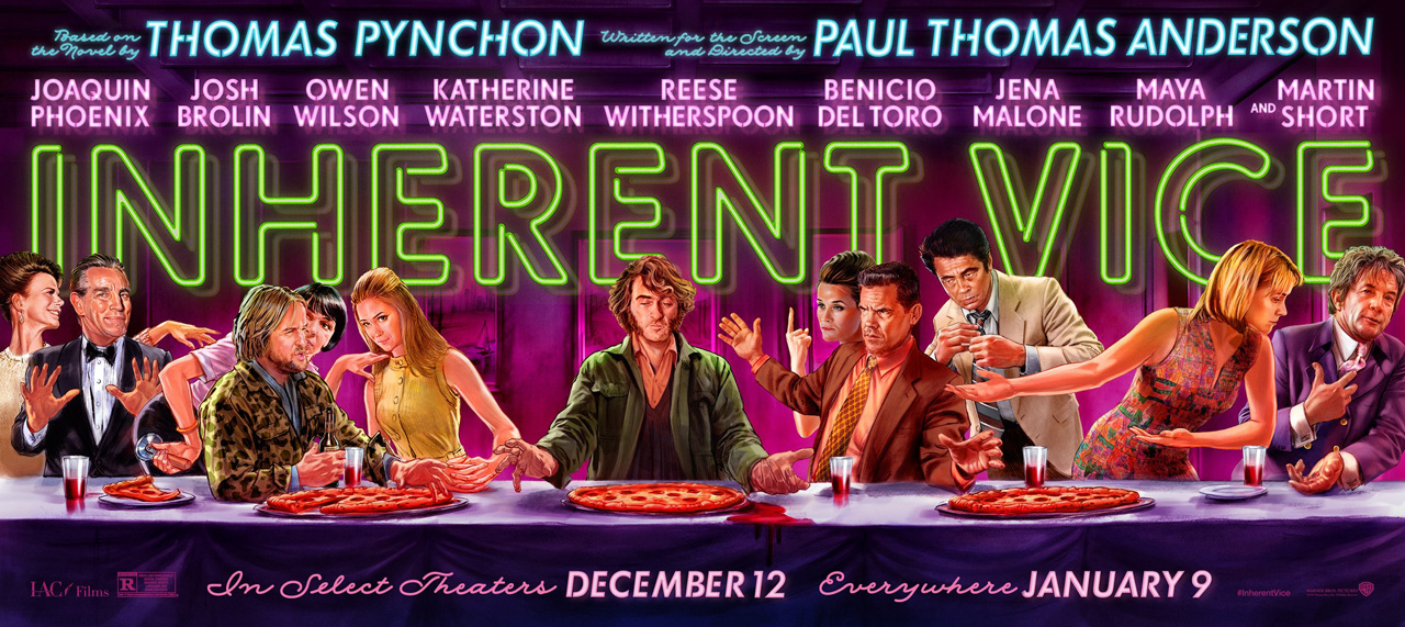 Inherent Vice : Affiche Martin Short, Benicio Del Toro