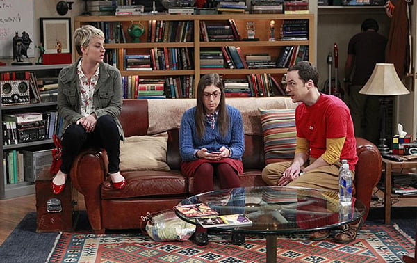 The Big Bang Theory : Photo Kaley Cuoco, Jim Parsons, Mayim Bialik