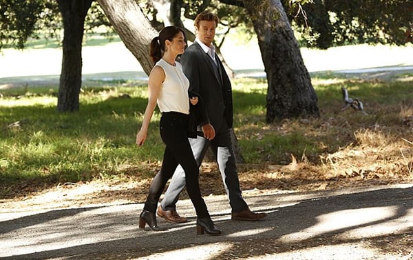 Mentalist : Photo Robin Tunney, Simon Baker