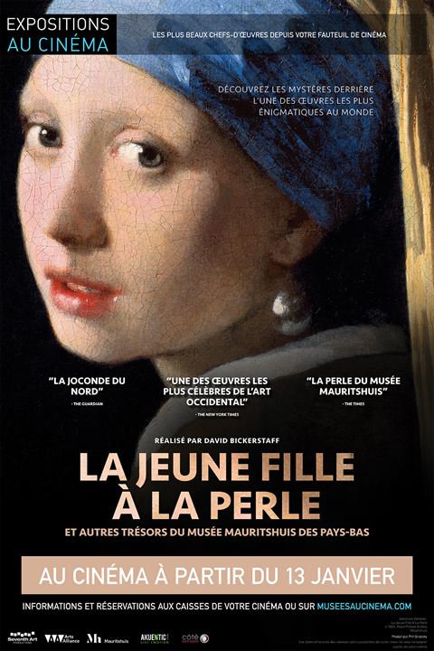 La jeune fille à la perle Vermeer (Côté Diffusion) : Affiche