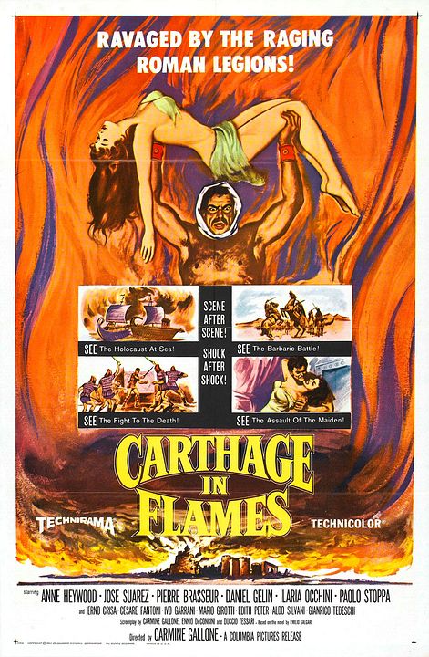 Carthage en flammes : Affiche