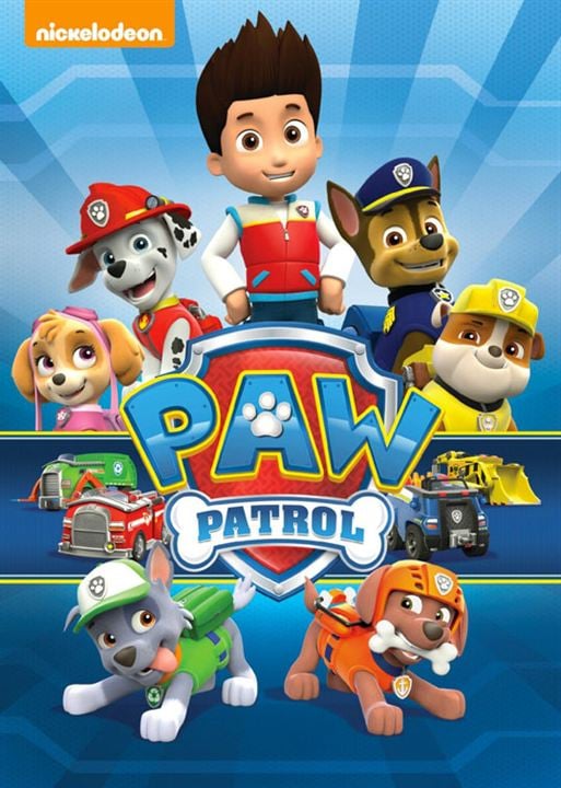 Affiche PAW Patrol - La Pat' Patrouille - 90 x 202 cm de Sanders & Sanders