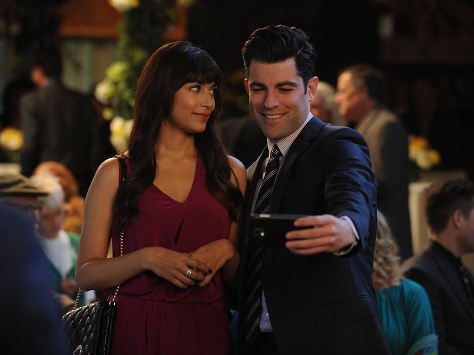 New Girl : Photo Hannah Simone, Max Greenfield