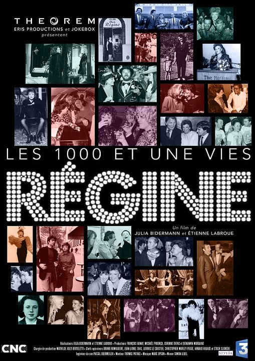 Les milles et une vies de Régine : Affiche