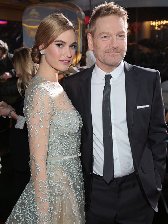 Cendrillon : Photo promotionnelle Kenneth Branagh, Lily James