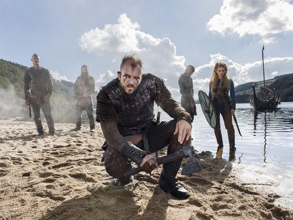 Photo Clive Standen, Travis Fimmel, Gustaf Skarsgård, Alexander Ludwig, Katheryn Winnick