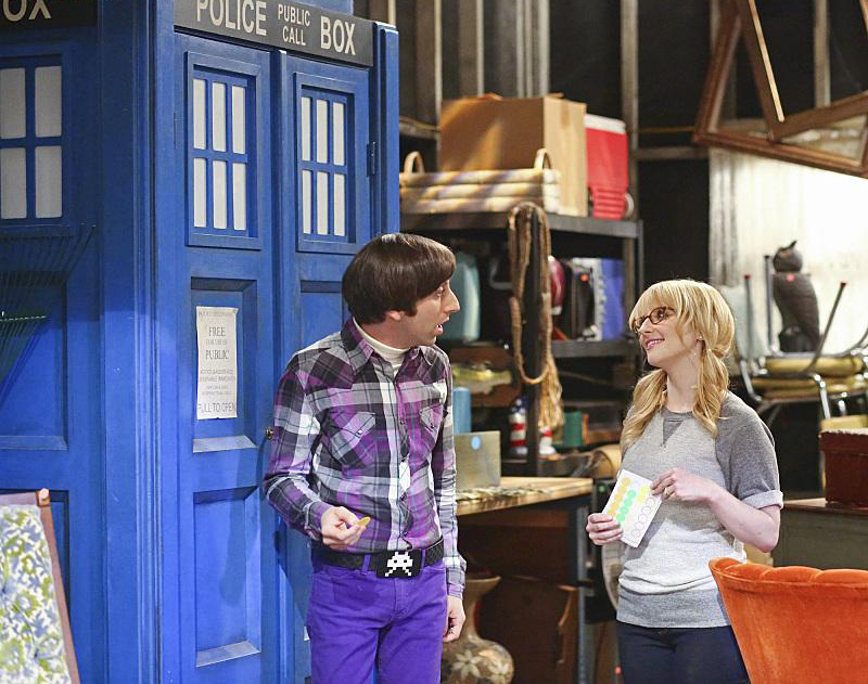 The Big Bang Theory : Photo Melissa Rauch, Simon Helberg