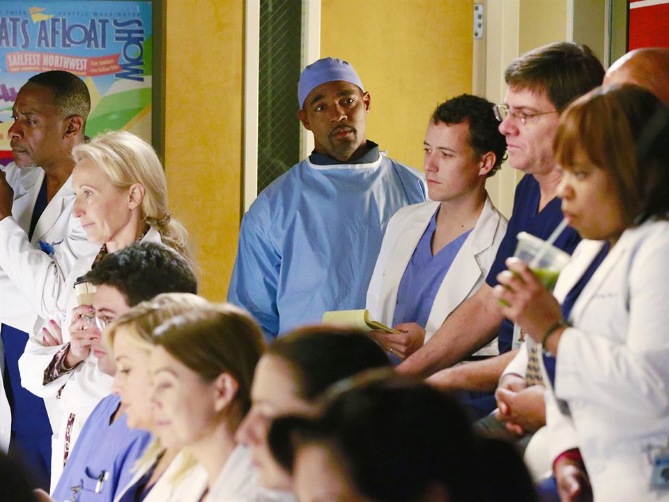 Grey's Anatomy : Photo Ellen Pompeo, Jason George (II), Chandra Wilson, Jason George, Jessica Capshaw