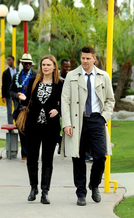 Bones : Photo Emily Deschanel, David Boreanaz