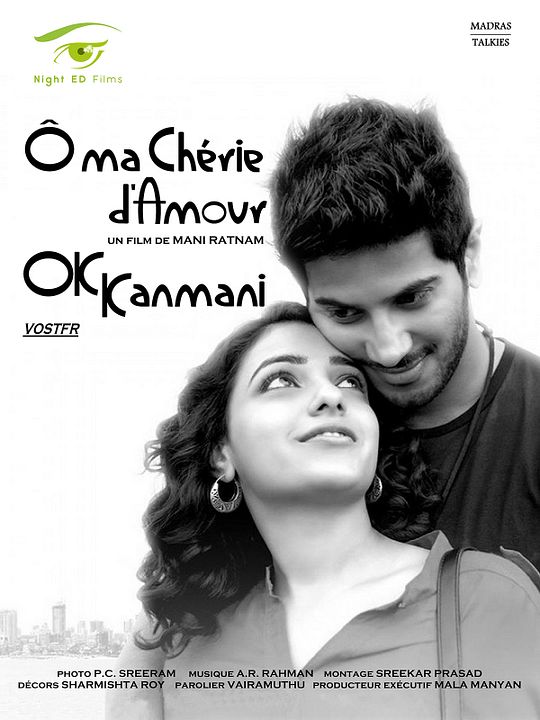 Ok Kanmani - Ô ma chérie d’amour : Affiche