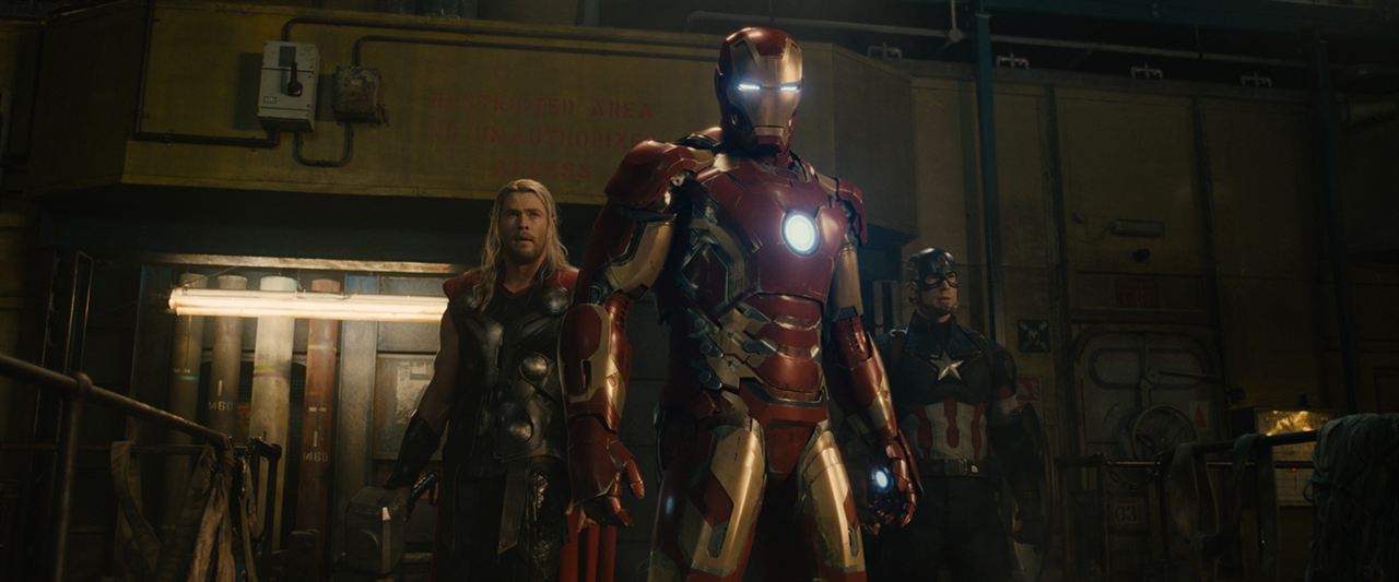 Avengers : L'ère d'Ultron : Photo Chris Hemsworth, Chris Evans