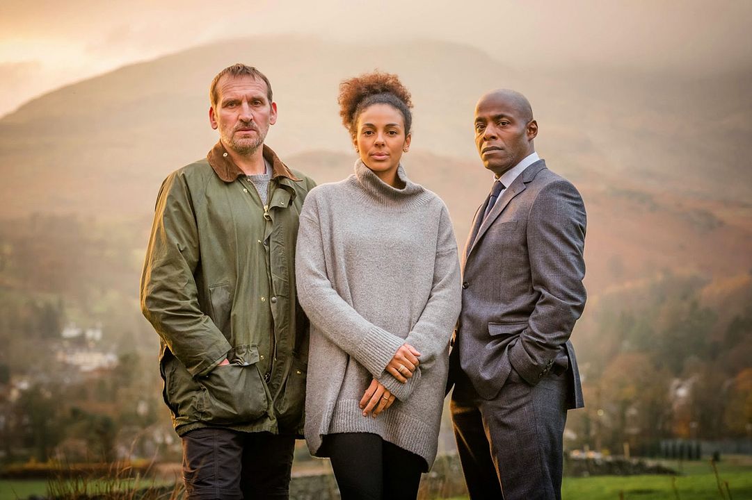 Photo Paterson Joseph, Christopher Eccleston, Marsha Thomason