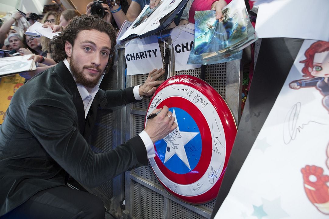 Avengers : L'ère d'Ultron : Photo Aaron Taylor-Johnson