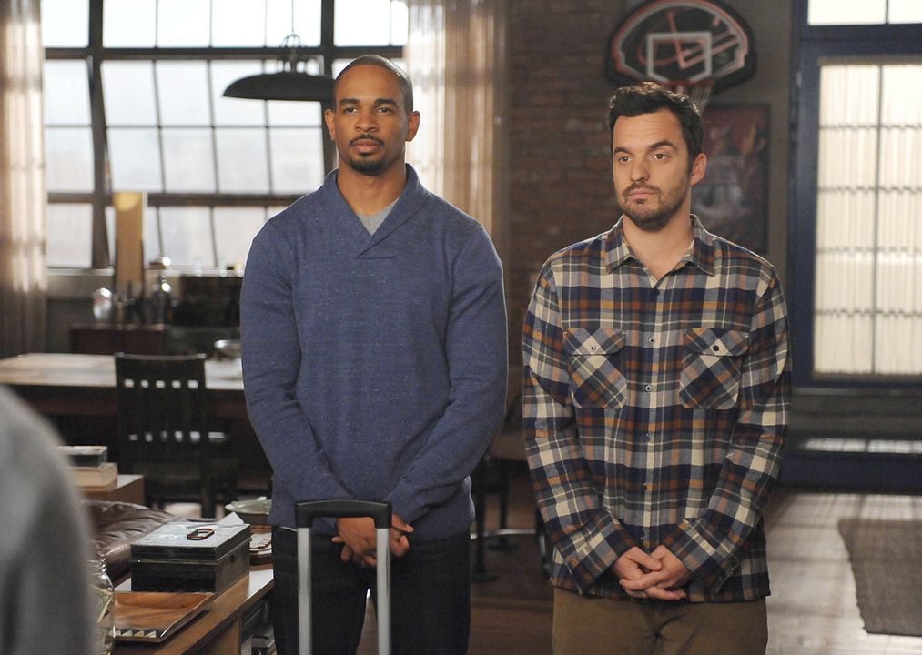 New Girl : Photo Jake Johnson, Damon Wayans Jr.