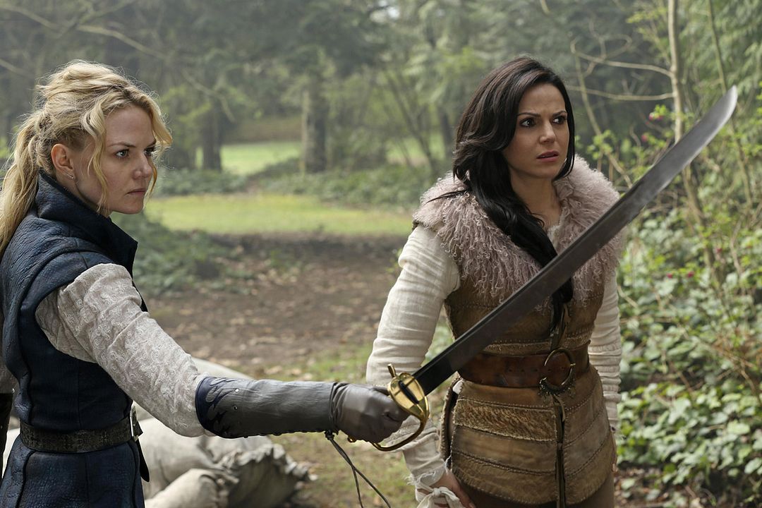 Once Upon a Time : Photo Lana Parrilla, Jennifer Morrison