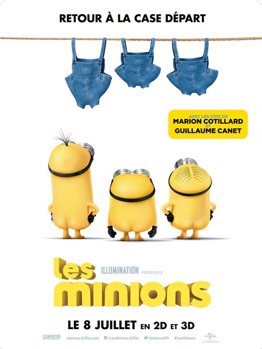 Les Minions : Affiche