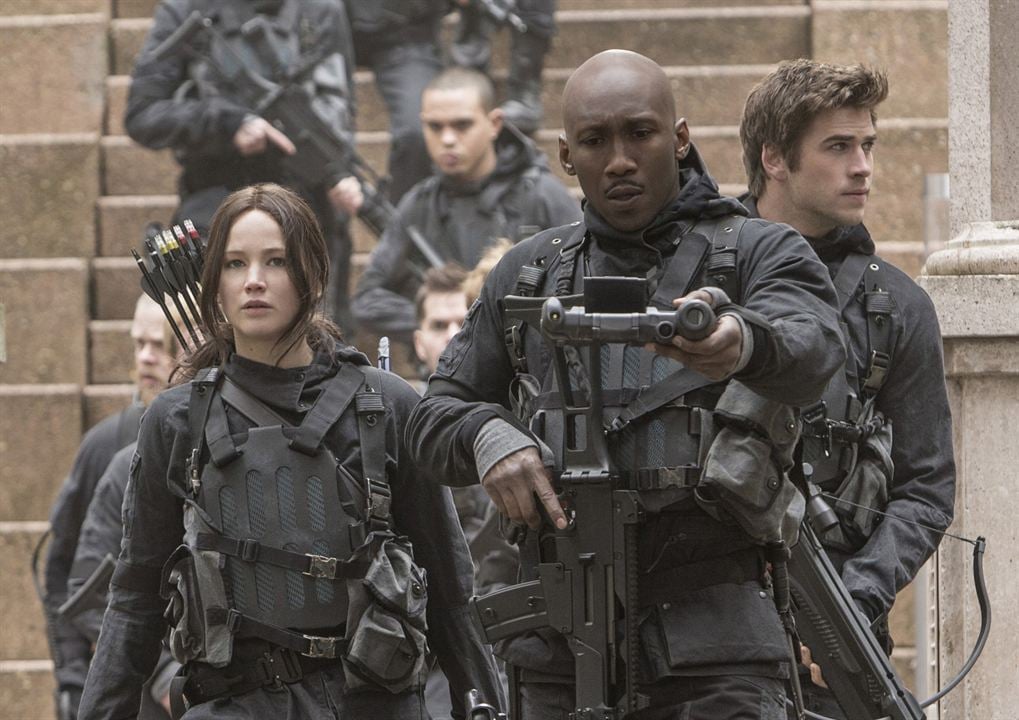 Hunger Games - La Révolte : Partie 2 : Photo Mahershala Ali, Jennifer Lawrence, Liam Hemsworth