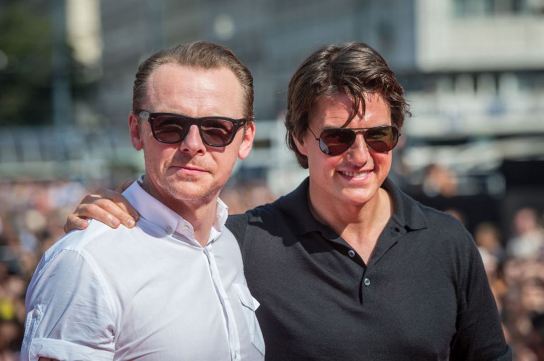 Mission: Impossible - Rogue Nation : Photo promotionnelle Tom Cruise, Simon Pegg
