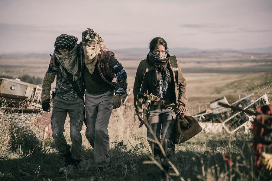 Z Nation : Photo Kellita Smith, Nathaniel Zang, Russell Hodkinson