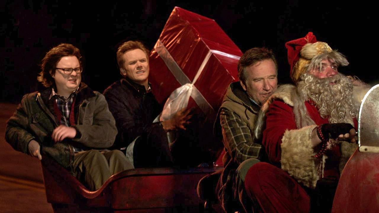 A Merry Friggin' Christmas : Photo Robin Williams, Joel McHale, Clark Duke