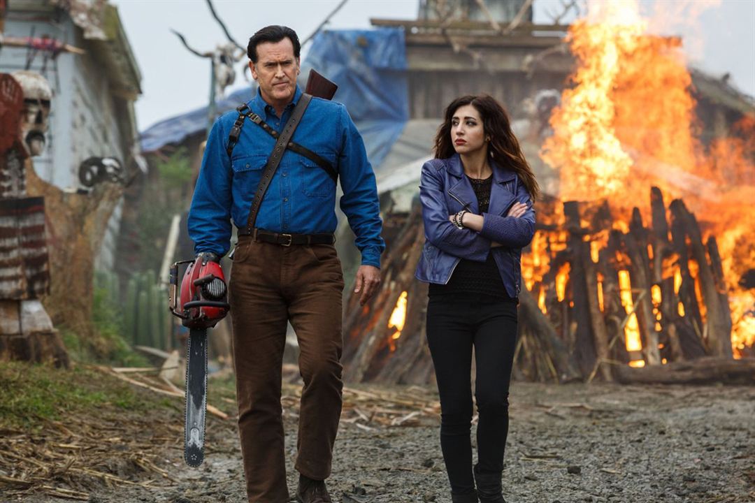 Photo Bruce Campbell, Dana DeLorenzo