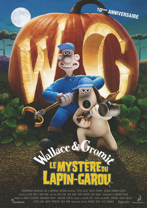 Wallace et Gromit : le Mystère du lapin-garou : Affiche Nick Park, Steve Box
