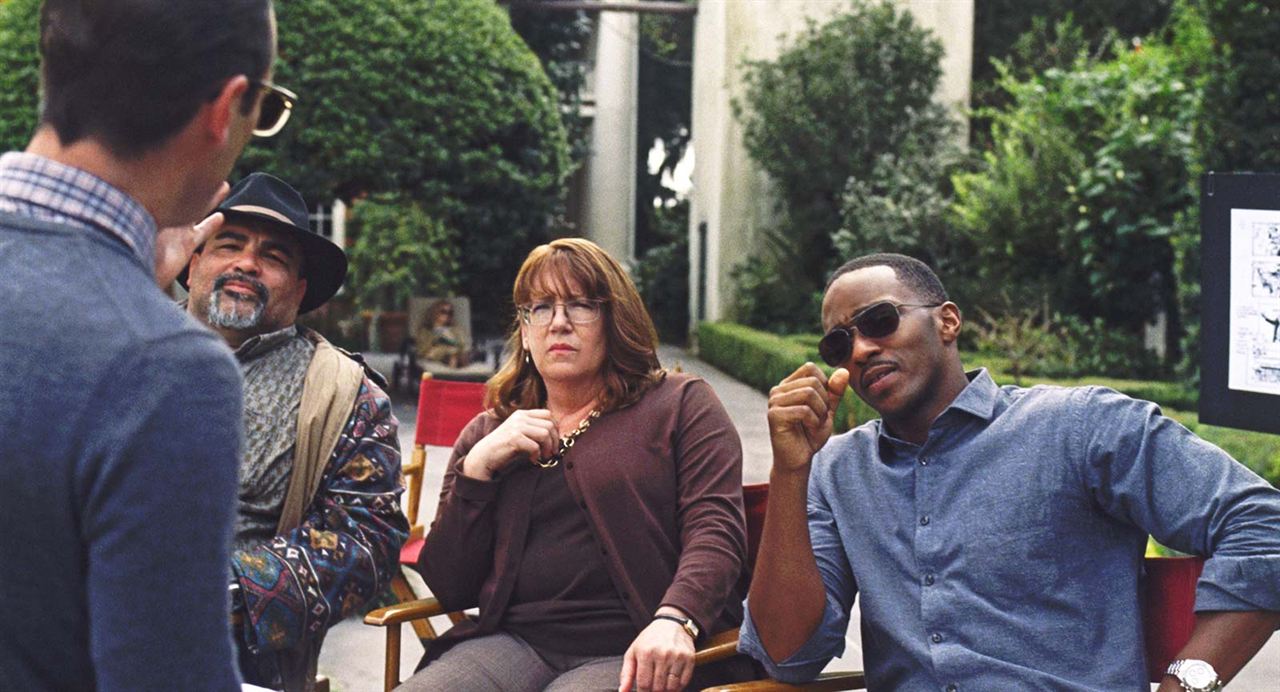Our Brand Is Crisis : Photo Ann Dowd, Anthony Mackie