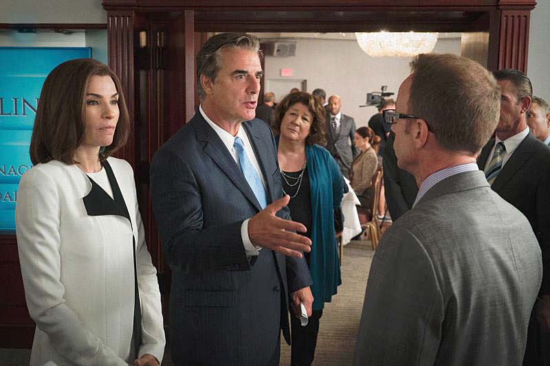 The Good Wife : Photo Chris Noth, Julianna Margulies