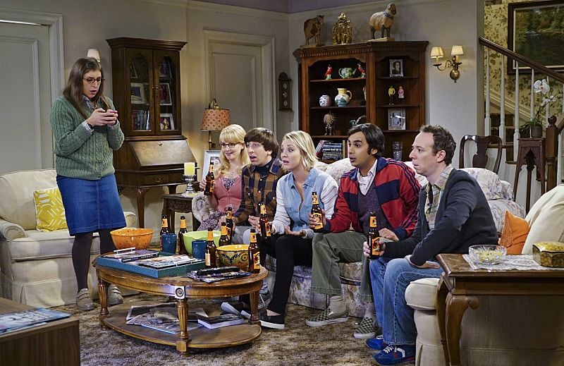 The Big Bang Theory : Photo Kunal Nayyar, Mayim Bialik, Kaley Cuoco, Melissa Rauch, Kevin Sussman, Simon Helberg