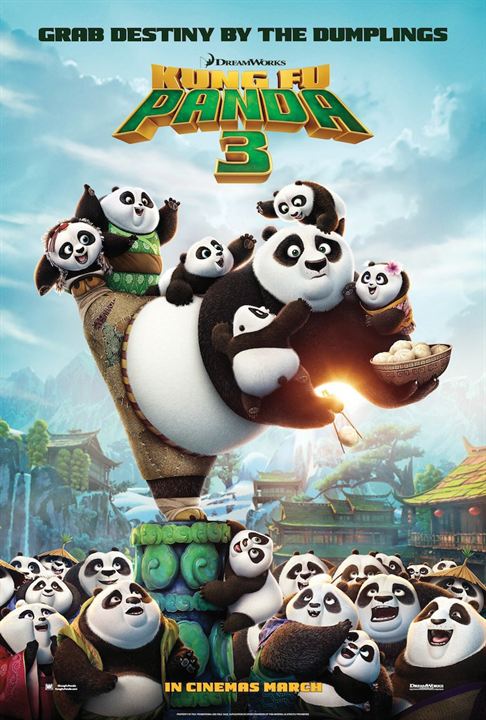 Kung Fu Panda 3 : Affiche