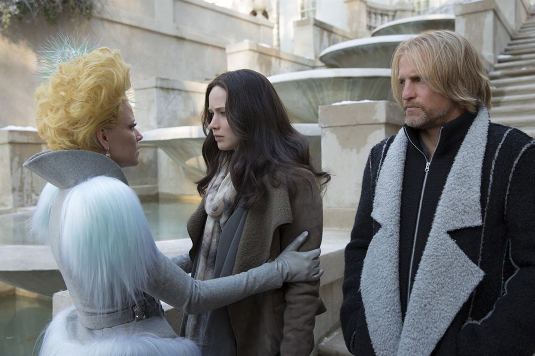 Hunger Games - La Révolte : Partie 2 : Photo Jennifer Lawrence, Woody Harrelson, Elizabeth Banks