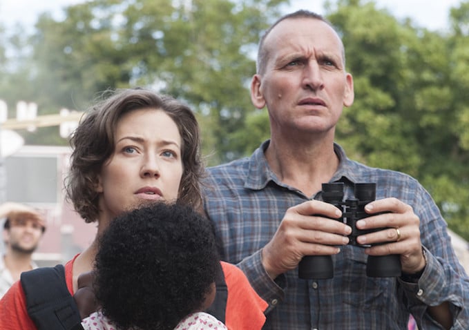 The Leftovers : Photo Carrie Coon, Christopher Eccleston