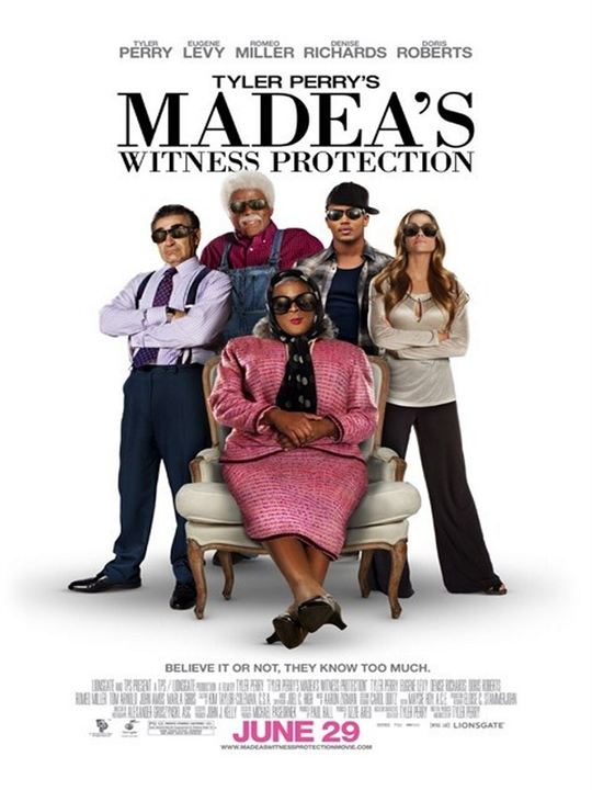 Madea : Protection de témoins : Affiche