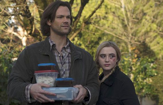 Supernatural : Affiche Kathryn Newton, Jared Padalecki