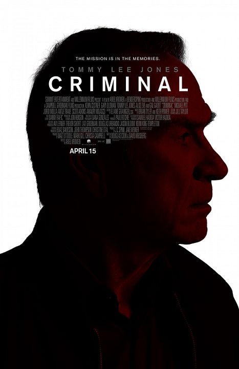 Criminal - Un espion dans la tête : Affiche