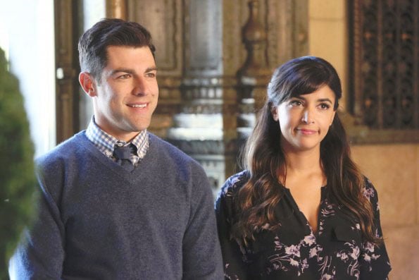 New Girl : Photo Hannah Simone, Max Greenfield