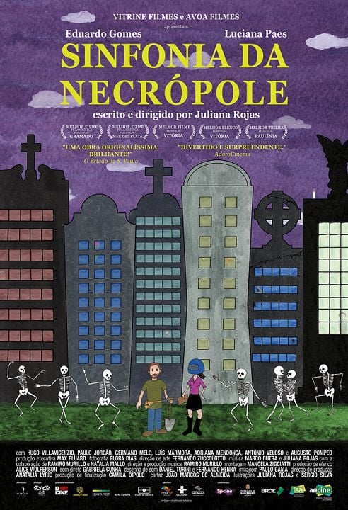 Sinfonia da Necrópole : Affiche