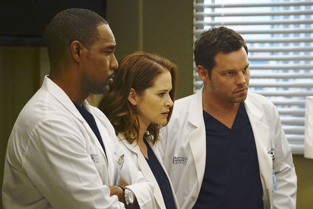 Grey's Anatomy : Photo Jason George (II), Justin Chambers (I), Sarah Drew