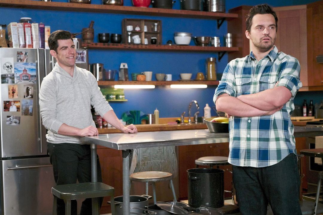 New Girl : Photo Max Greenfield, Jake Johnson