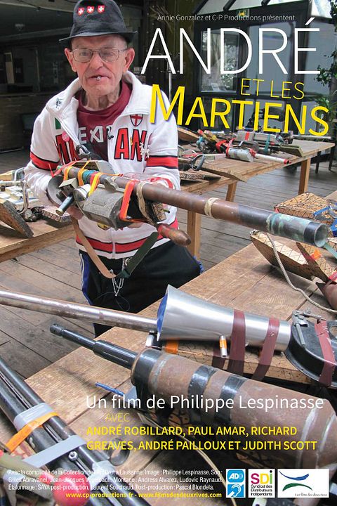 André et les martiens : Affiche