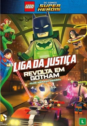 LEGO DC Super Heroes : La Ligue des Justiciers - S'évader de Gotham City : Affiche