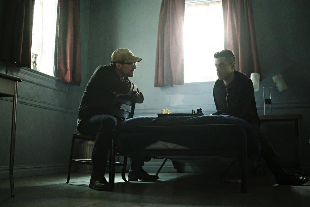 Mr. Robot : Photo Christian Slater, Rami Malek