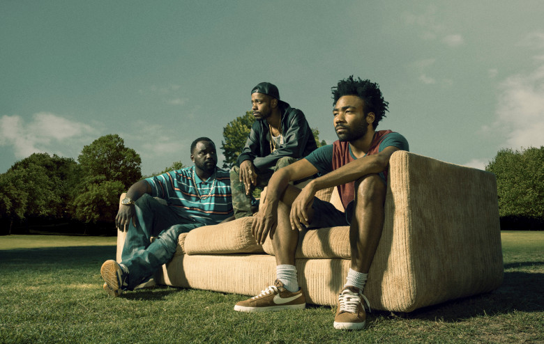Photo Brian Tyree Henry, Lakeith Stanfield, Donald Glover