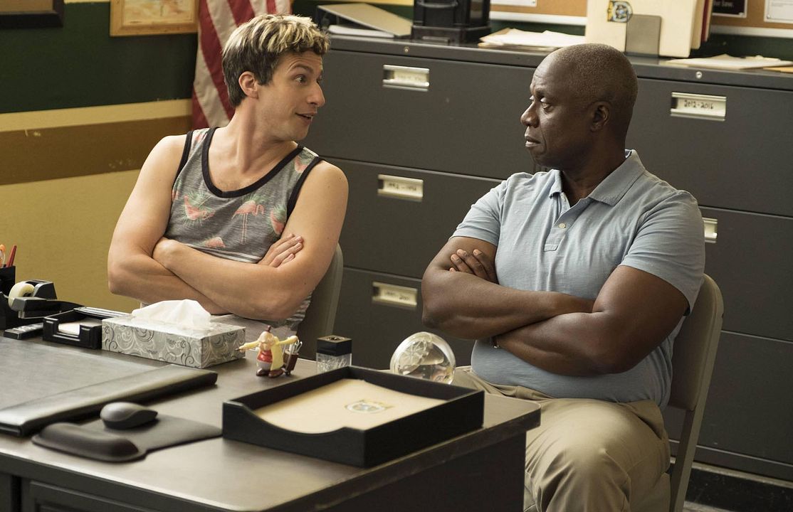 Brooklyn Nine-Nine : Photo Andy Samberg, Andre Braugher